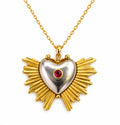 14K Heart of Ruby