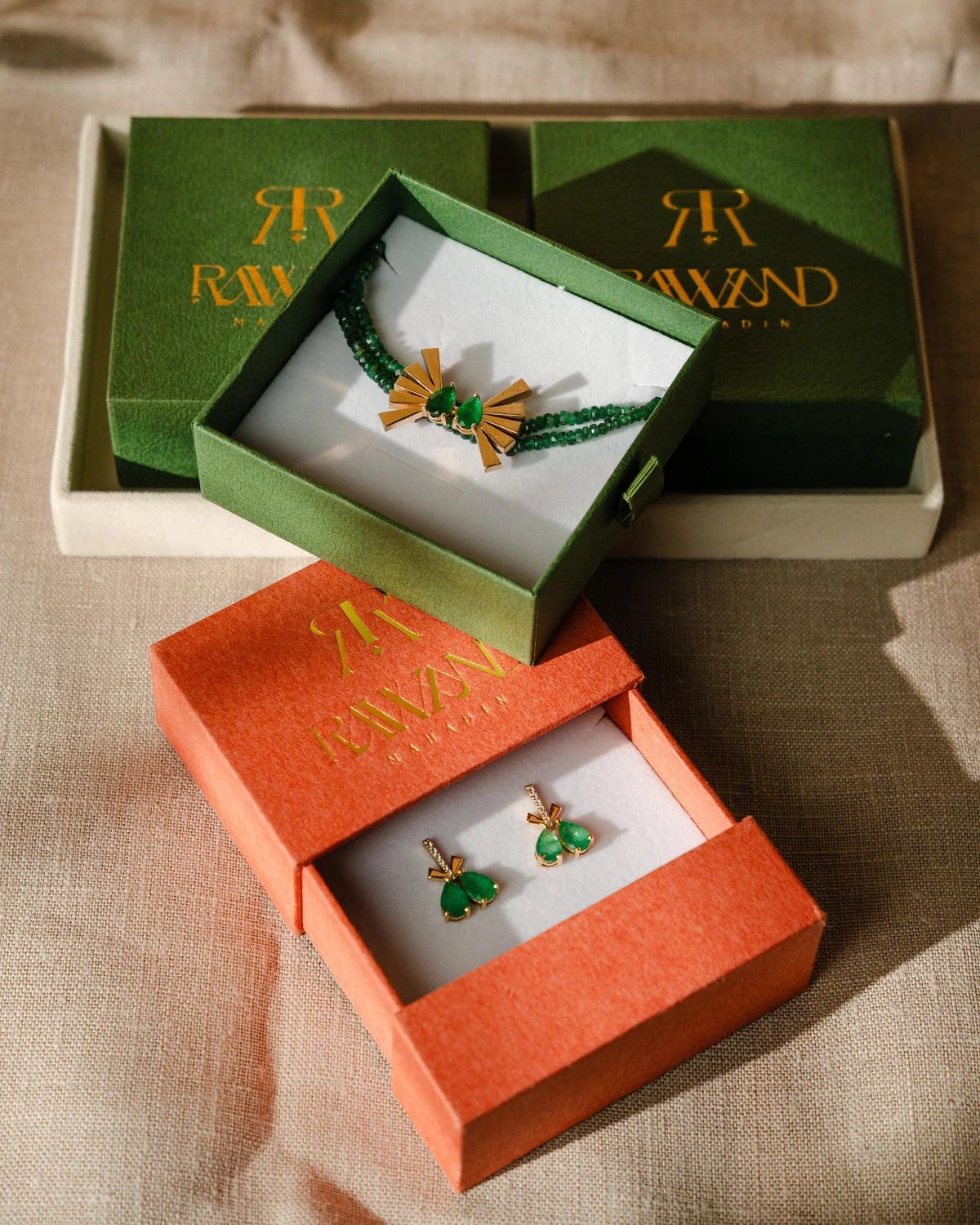 18K Dual Grace Earring