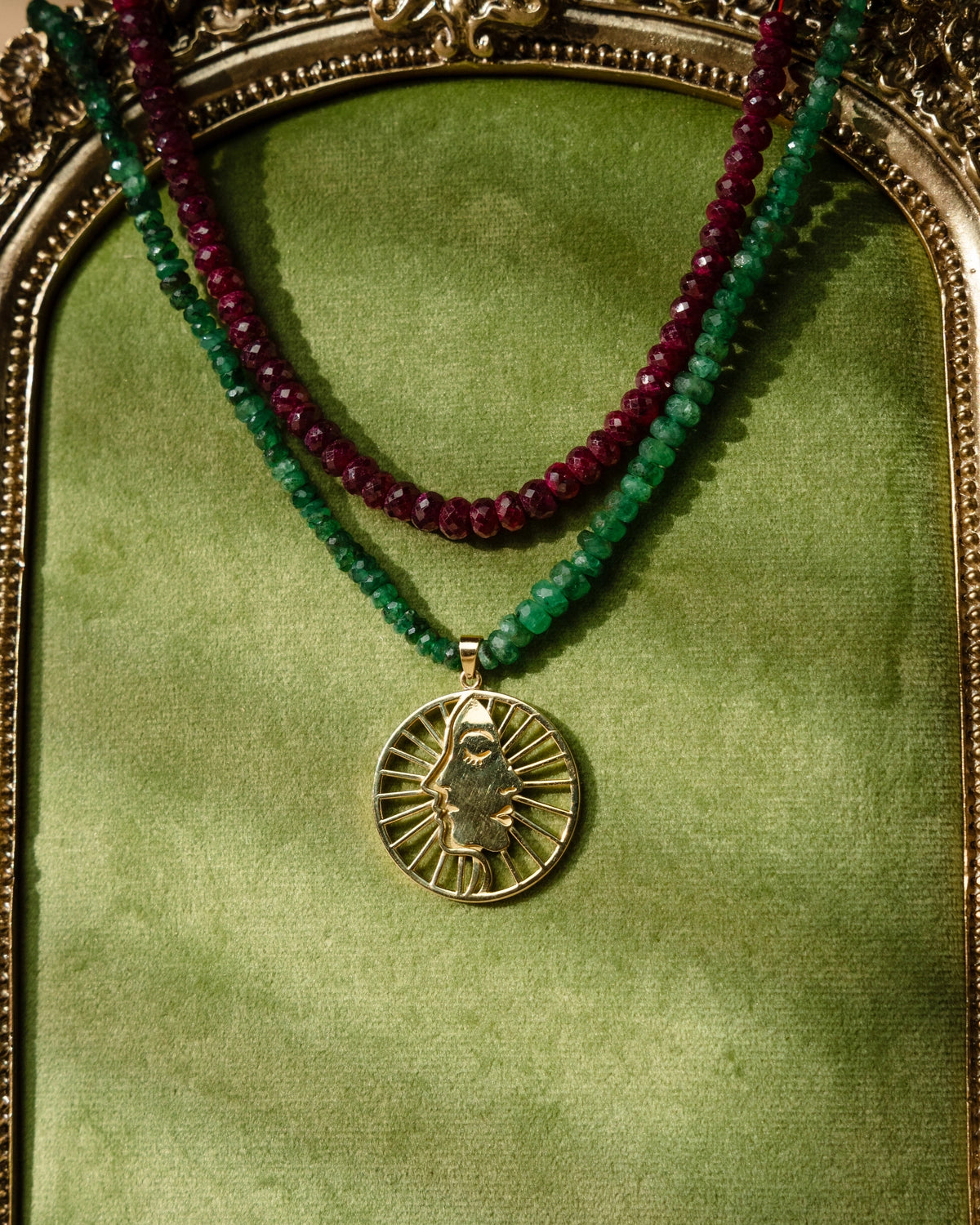 14K Inner Horizon Necklace