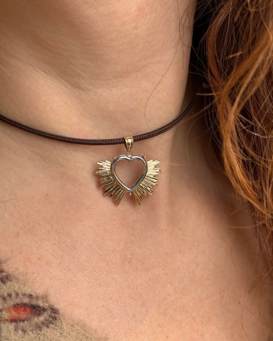 14K Heart Rays